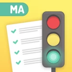 ma rmv driver permit test prep android application logo